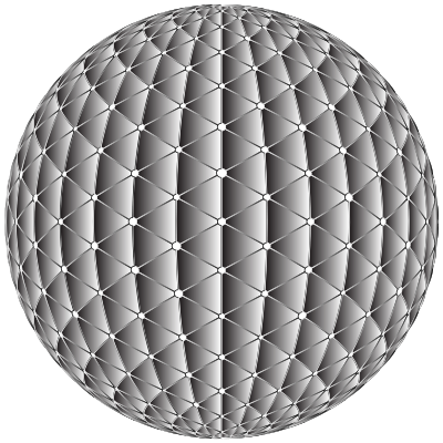 Prismatic Network Orb 3 clipart