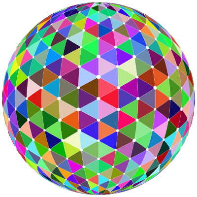 Prismatic Network Orb clipart