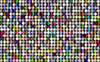Prismatic Octagonal Background 3 With Black clipart