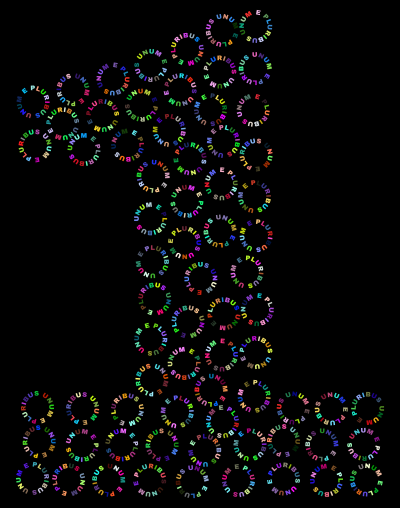 Prismatic Out Of Many clipart