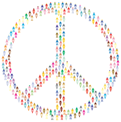 Prismatic People For Peace Mark II 2 clipart