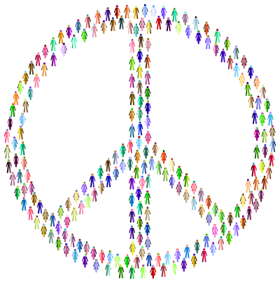 Prismatic People For Peace Mark II 5 clipart