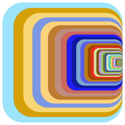 Prismatic Perspective Illusion 2 clipart