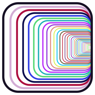 Prismatic Perspective Illusion clipart
