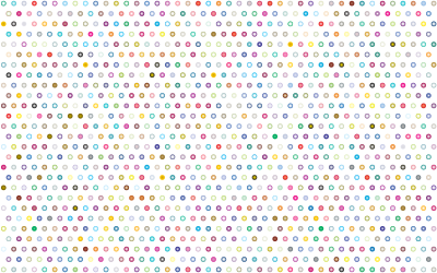 Prismatic Polka Dots Mark II 2 No Background clipart