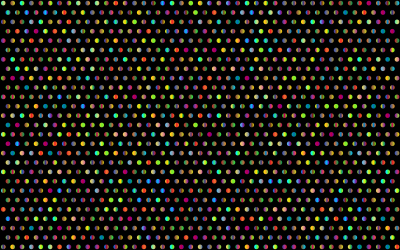 Prismatic Polka Dots Mark II 3 clipart