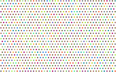 Prismatic Polka Dots Mark II 3 No Background clipart