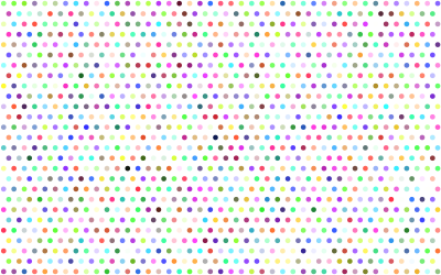 Prismatic Polka Dots Mark II No Background clipart