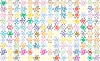 Prismatic Polyskelion Pattern No Background clipart