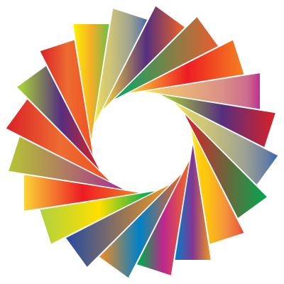 Prismatic Shutter 4 clipart