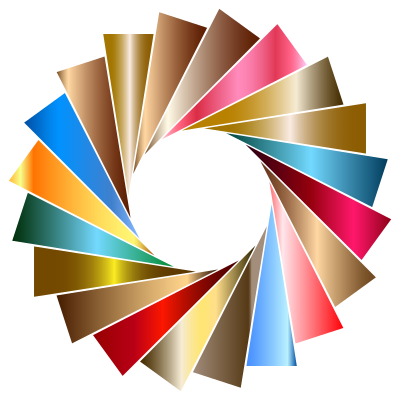 Prismatic Shutter 5 clipart