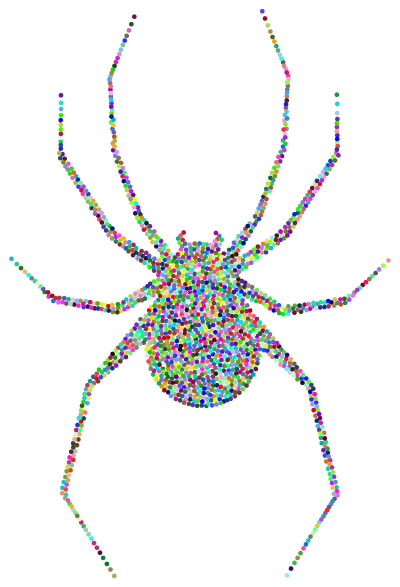 Prismatic Spider clipart