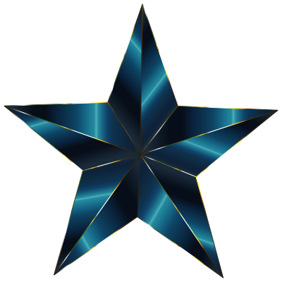 Prismatic Star 13 clipart