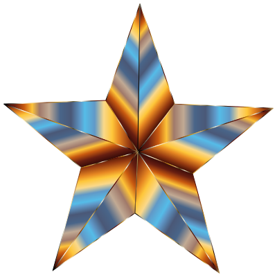 Prismatic Star 2 clipart