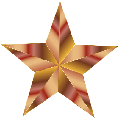 Prismatic Star 9 clipart