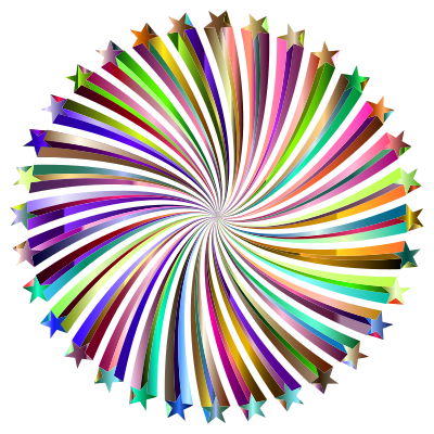Prismatic Starburst Vortex Mark II 5 clipart