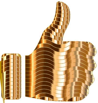 Prismatic Thumbs Up 10 clipart