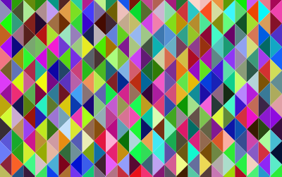 Prismatic Triangular Background Design Mark II clipart
