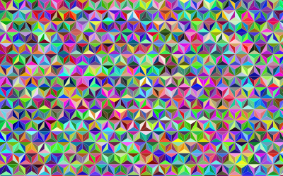 Prismatic Triangular Pattern clipart