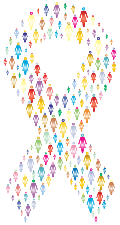 Prismatic Women Ribbon clipart