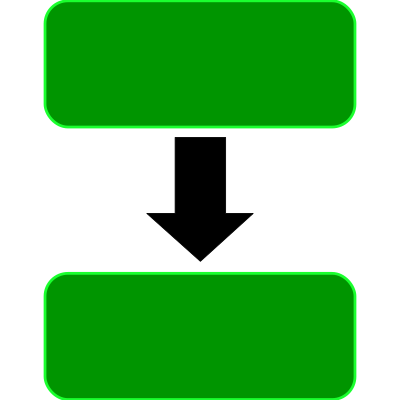 Procedure in green clipart