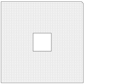 Processor Pin grid array clipart