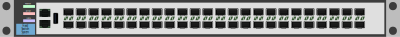 ProEdge Fixed Network Switch - 48xSFP/SFP+ clipart