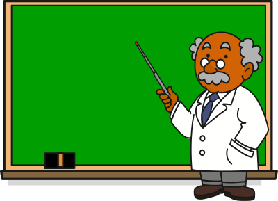 Professor With Gray Hair (Remix) clipart