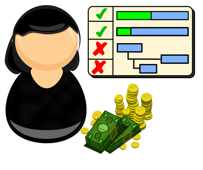 Project manager clipart