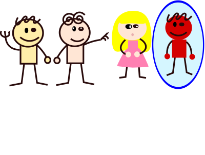 Pronoun-he-no-text clipart