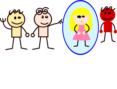 Pronoun-she-no-text clipart