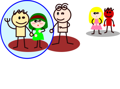 Pronoun-you-plural-no-text clipart