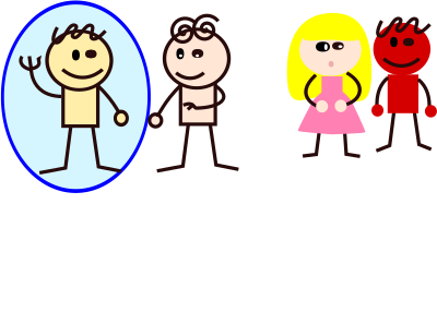 Pronoun-you-singular-no-text clipart