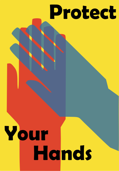 Protect Your Hands clipart