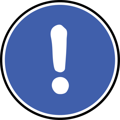 protections - Exclamation mark clipart