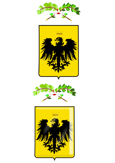 Provincia di Pisa coat of arms clipart