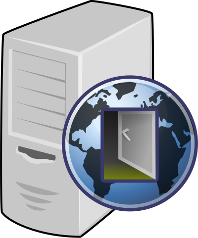 Proxy server clipart