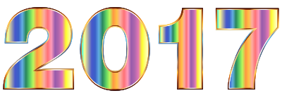 Psychedelic 2017 Typography Enhanced No Background clipart