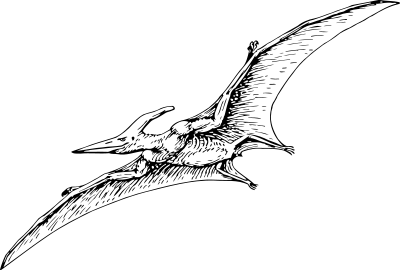 Pterodactyl clipart
