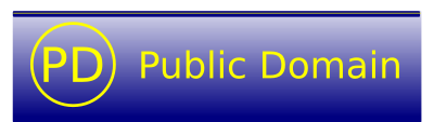 Public Domain Badge clipart