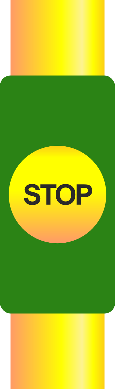 Public transport stop button clipart