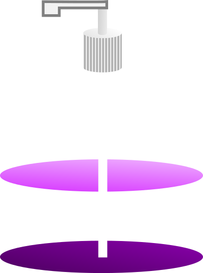 Pump soap dispenser clipart