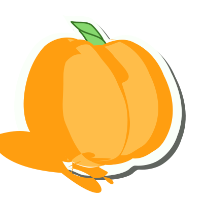 Pumpkin Sticker clipart
