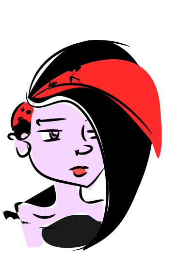 Punk Girl clipart