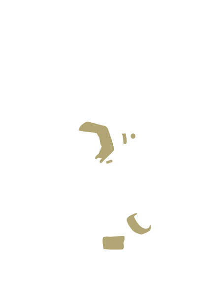 Punk khaki coloured silhouette clipart