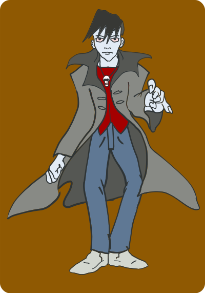 Punk Vampire clipart