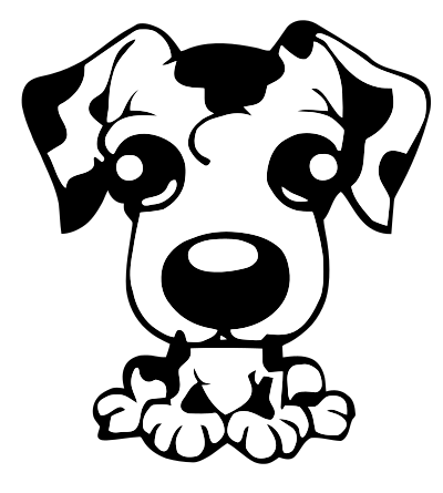 Puppy Icon clipart
