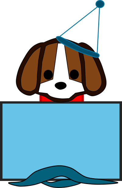 Puppy Present clipart