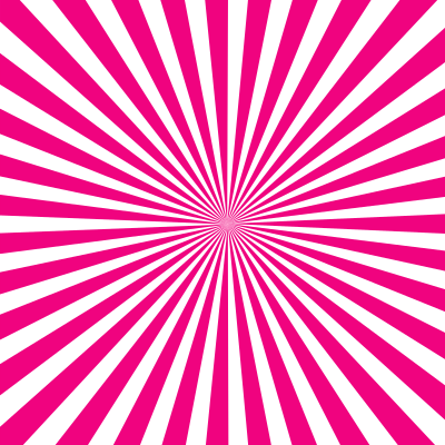 Purple and pink radial beams clipart