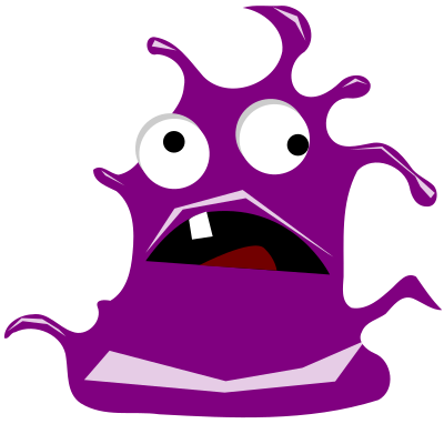 Purple Blob clipart
